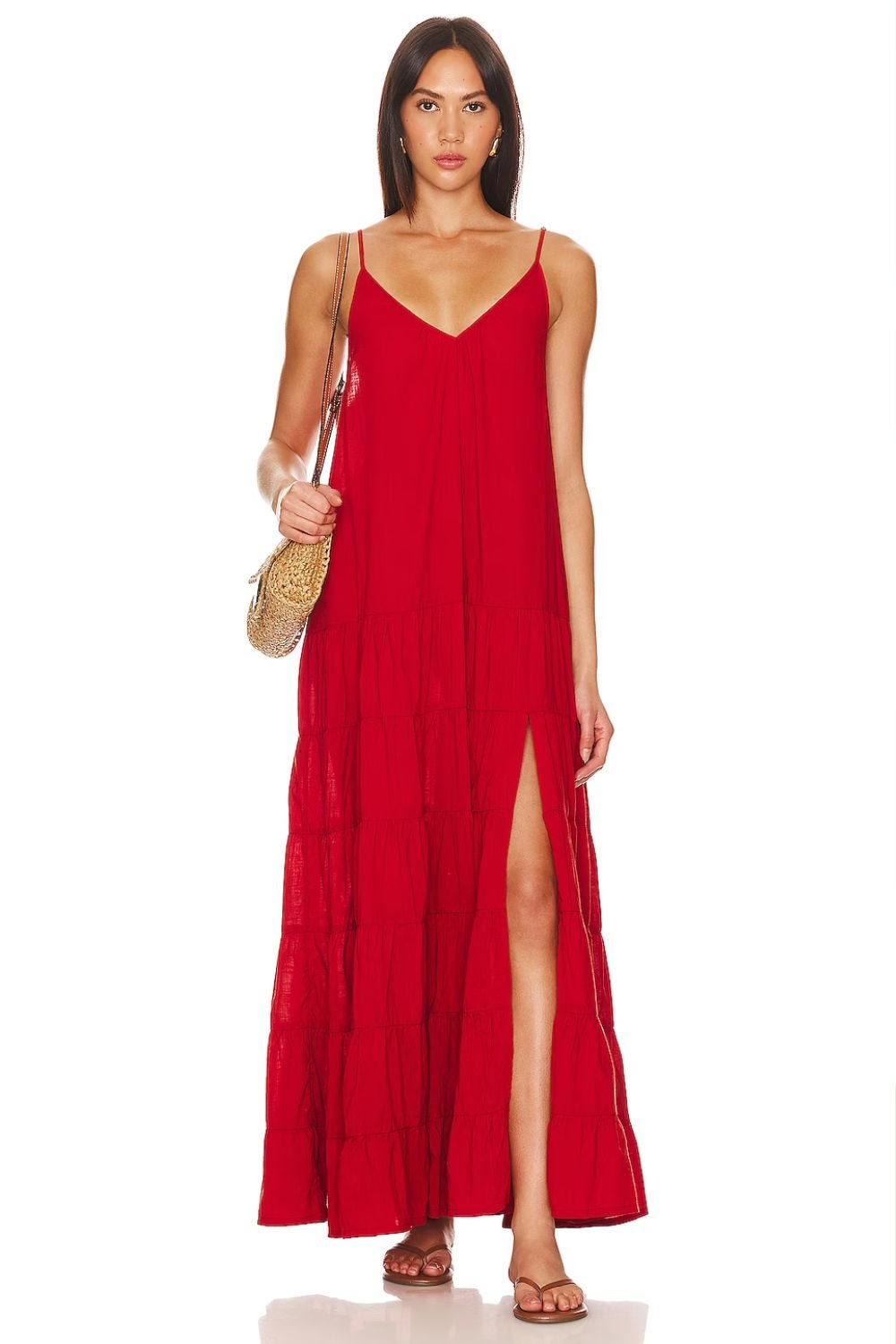 What to wear in Bali Red Maxi Dress
