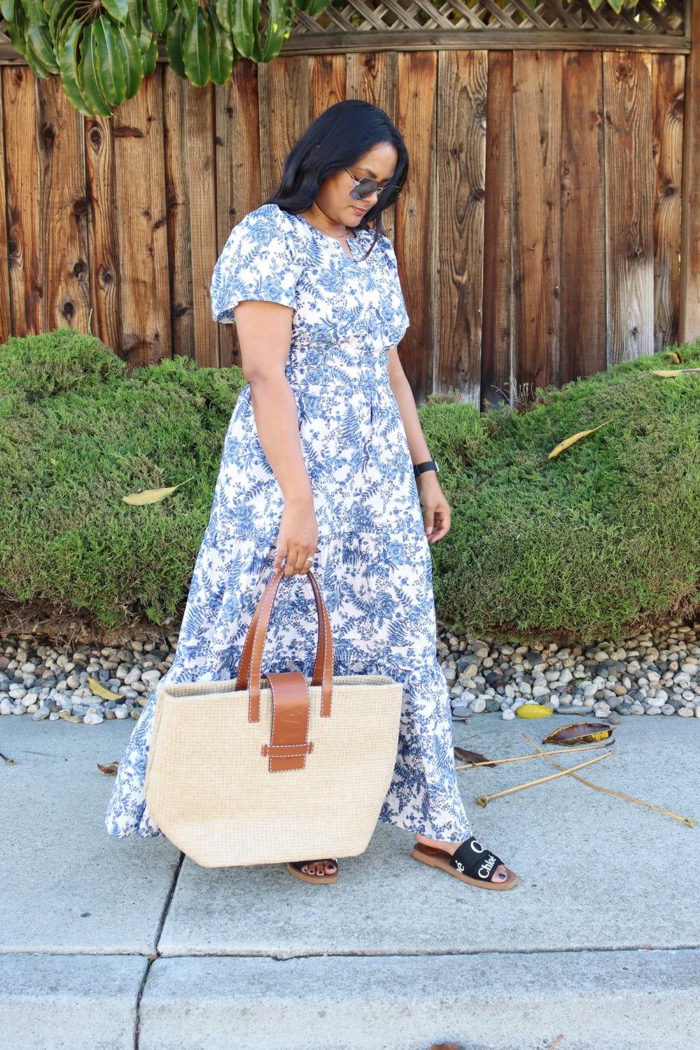 Anthropologie Tiered Maxi Dress