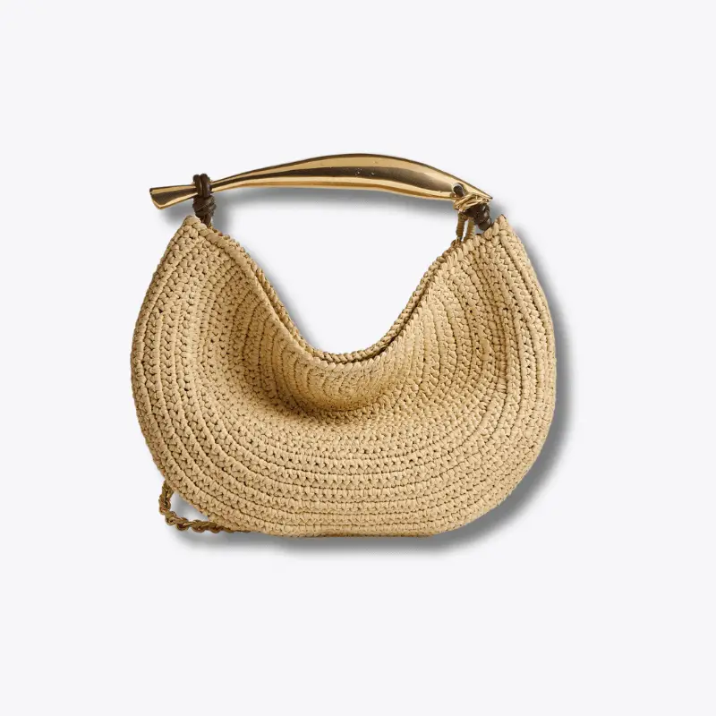 Bottega Veneta Raffia Sardine Chain