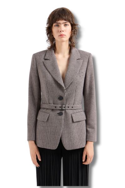 Armani Exchange Belted Blazer