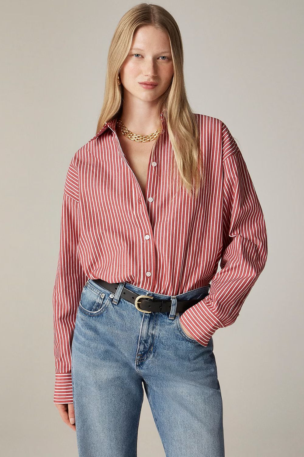 JCrew Striped Shirt