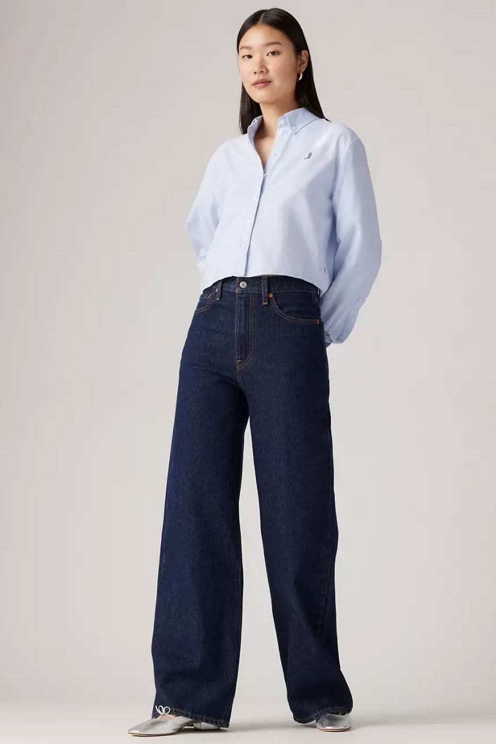 Levis Ribcage Wide Leg Jeans